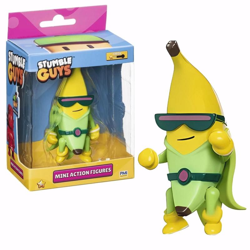 Figura Stumble Guys Super Banana 7cm Pack 1 Multikids BR2373